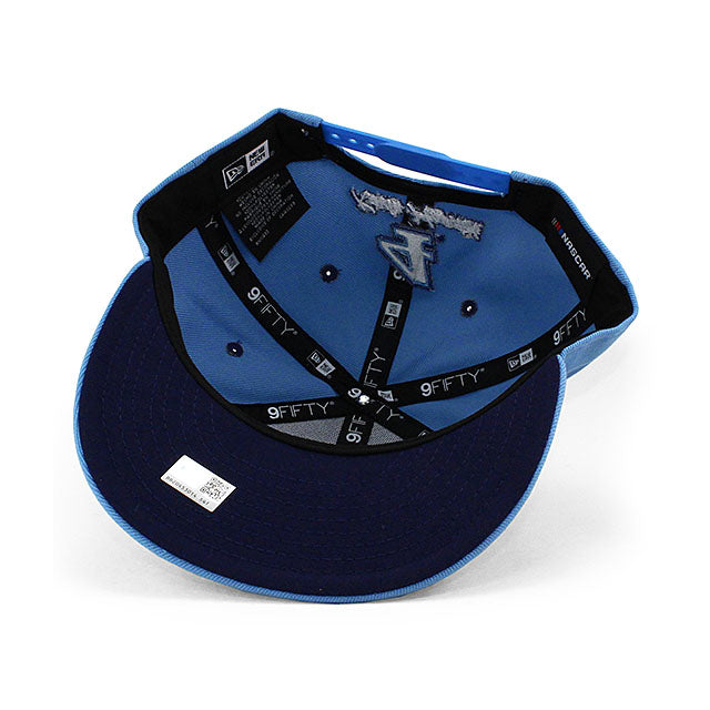 ニューエラ キャップ 9FIFTY ナスカー ケヴィン ハーヴィック BUSCH LIGHT SNAPBACK CAP LT BLUE