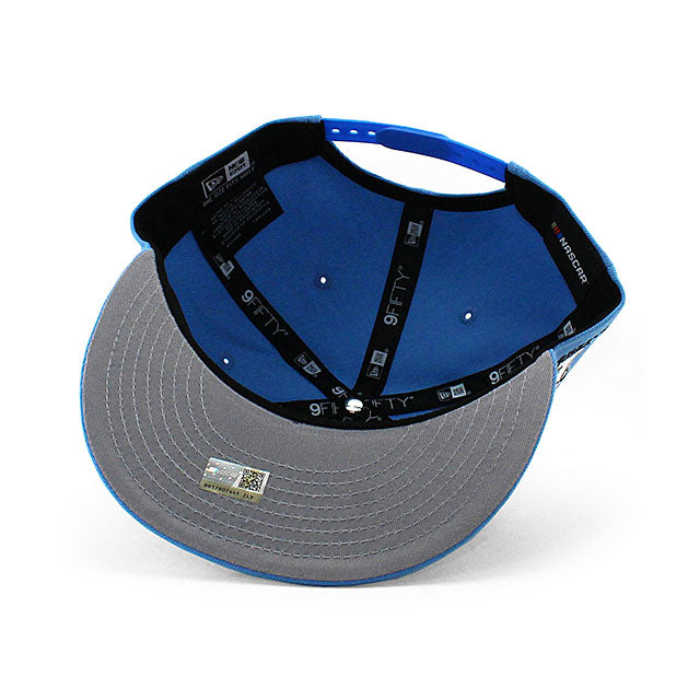 ニューエラ キャップ 9FIFTY ナスカー ロス チャステイン BUSCH LIGHT SNAPBACK CAP LT BLUE