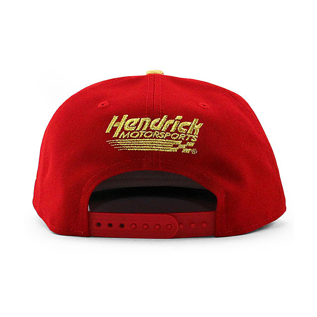 ニューエラ キャップ 9FIFTY ナスカー ティム リッチモンド FOLGERS SNAPBACK CAP RED