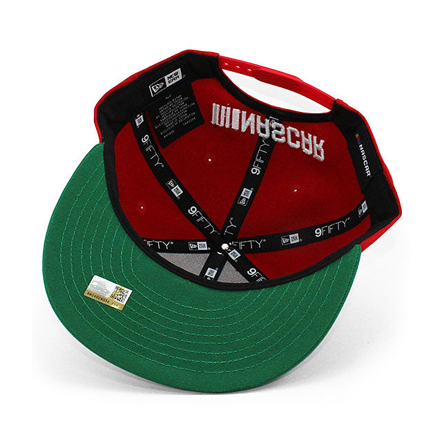 ニューエラ キャップ 9FIFTY ナスカー MEXICO CITY RACE SUGAR SKULL SNAPBACK CAP RED