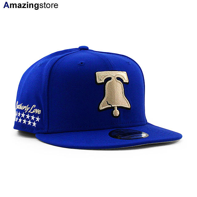 ニューエラ キャップ 9FIFTY フィラデルフィア 76ERS NBA EARNED EDITION SNAPBACK CAP BLUE