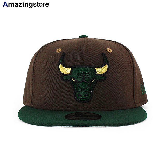 ニューエラ キャップ 9FIFTY シカゴ ブルズ NBA TEAM BASIC SNAPBACK CAP BROWN