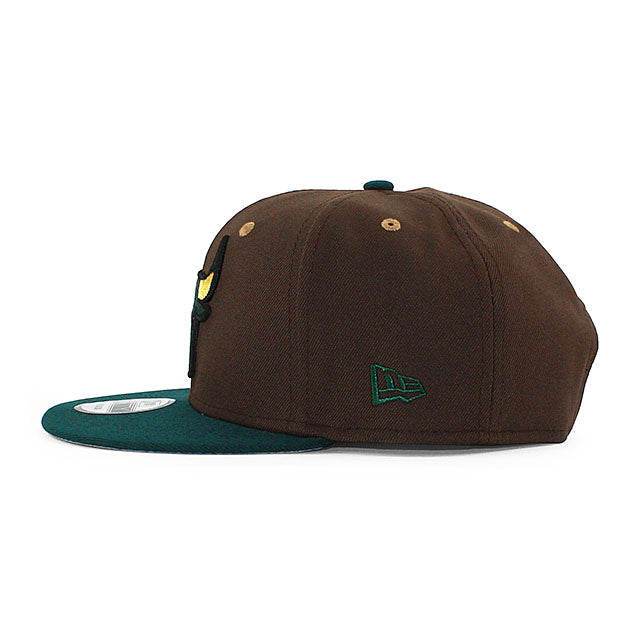 ニューエラ キャップ 9FIFTY シカゴ ブルズ NBA TEAM BASIC SNAPBACK CAP BROWN