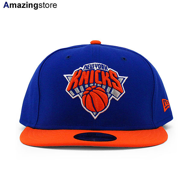 ニューエラ キャップ 9FIFTY ニューヨーク ニックス NBA TEAM BASIC SNAPBACK CAP BLUE ORANGE
