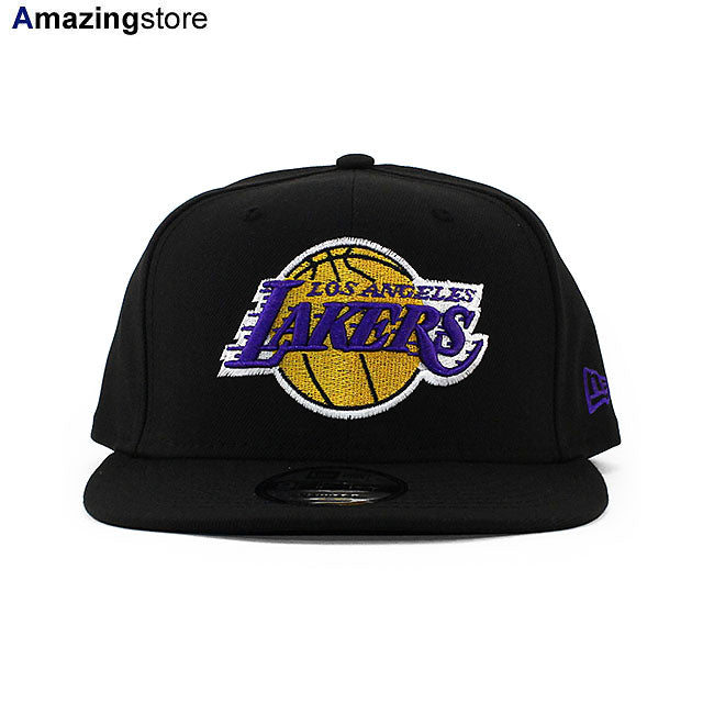 ニューエラ キャップ 9FIFTY ロサンゼルス レイカーズ NBA TEAM BASIC SNAPBACK CAP BLACK