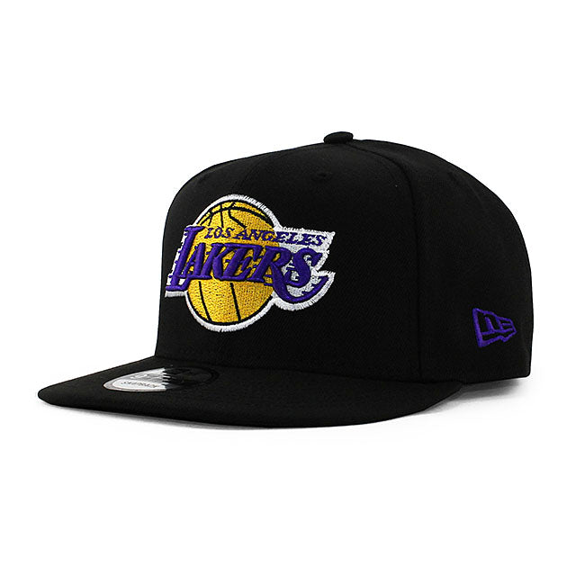 ニューエラ キャップ 9FIFTY ロサンゼルス レイカーズ NBA TEAM BASIC SNAPBACK CAP BLACK