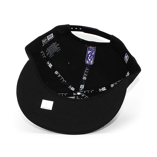 ニューエラ キャップ 9FIFTY ロサンゼルス レイカーズ NBA TEAM BASIC SNAPBACK CAP BLACK