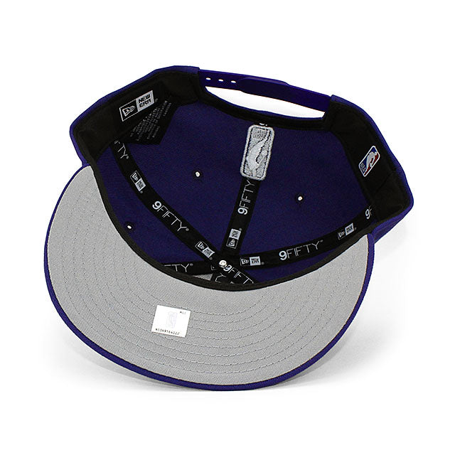 ニューエラ キャップ 9FIFTY フェニックス サンズ NBA TEAM BASIC SNAPBACK CAP PURPLE NEW ERA PHOENIX SUNS