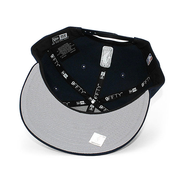 ニューエラ キャップ 9FIFTY オクラホマシティ サンダー NBA TEAM BASIC SNAPBACK CAP NAVY