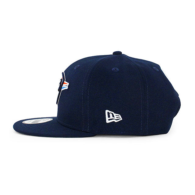 ニューエラ キャップ 9FIFTY オクラホマシティ サンダー NBA TEAM BASIC SNAPBACK CAP NAVY