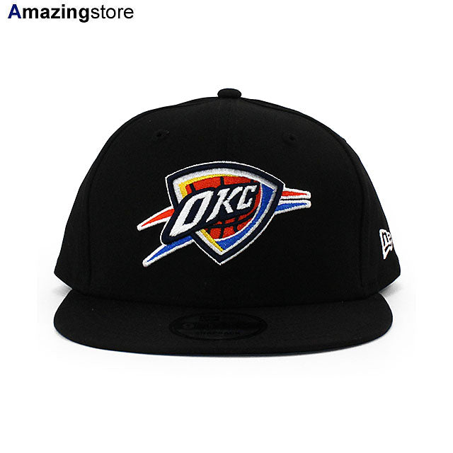ニューエラ キャップ 9FIFTY オクラホマシティ サンダー NBA TEAM BASIC SNAPBACK CAP BLACK