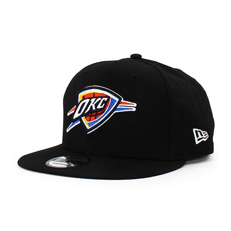 ニューエラ キャップ 9FIFTY オクラホマシティ サンダー NBA TEAM BASIC SNAPBACK CAP BLACK
