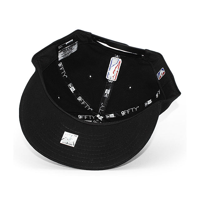 ニューエラ キャップ 9FIFTY オクラホマシティ サンダー NBA TEAM BASIC SNAPBACK CAP BLACK