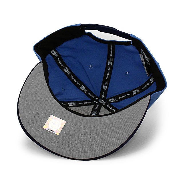 ニューエラ 9FIFTY ノースカロライナ ターヒールズ NCAA STOKED SNAPBACK CAP LT BLUE-NAVY