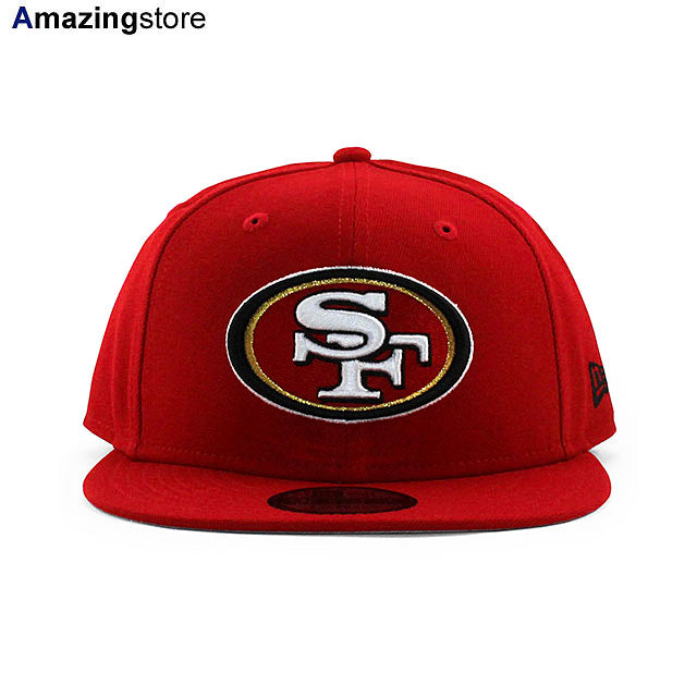 ニューエラ キャップ 9FIFTY サンフランシスコ 49ERS NFL TEAM BASIC SNAPBACK CAP RED