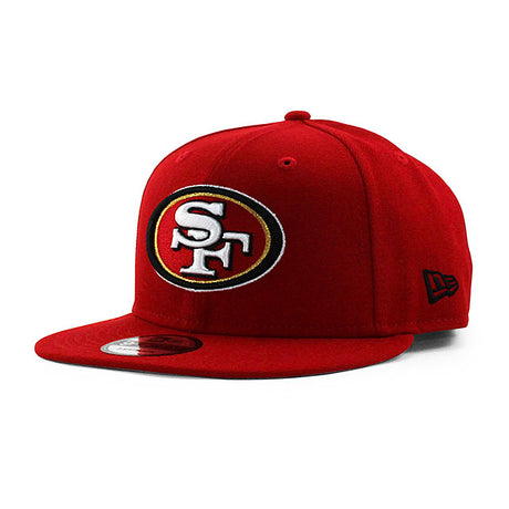 ニューエラ キャップ 9FIFTY サンフランシスコ 49ERS NFL TEAM BASIC SNAPBACK CAP RED