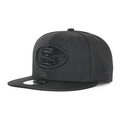 ニューエラ キャップ 9FIFTY サンフランシスコ 49ERS NFL TEAM BASIC SNAPBACK CAP BLACKOUT