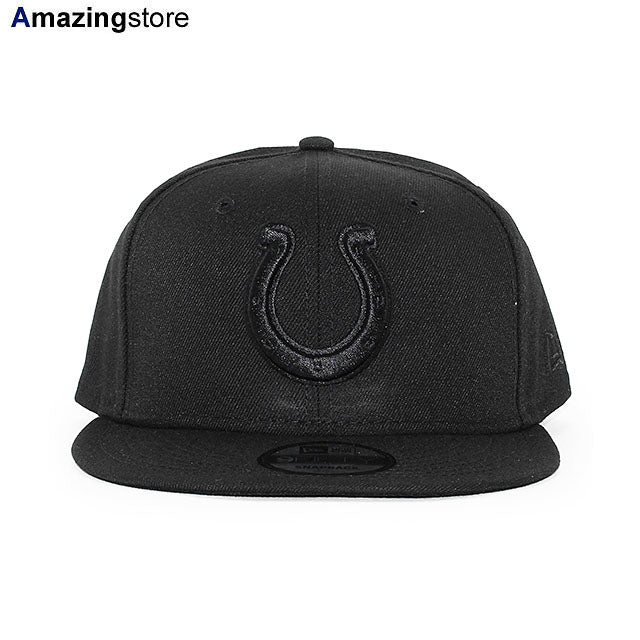 ニューエラ キャップ 9FIFTY インディアナポリス コルツ NFL TEAM BASIC SNAPBACK CAP BLACKOUT