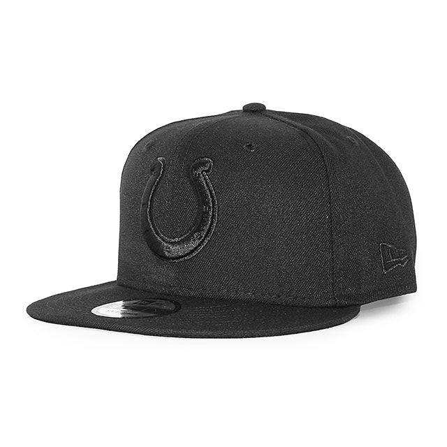 ニューエラ キャップ 9FIFTY インディアナポリス コルツ NFL TEAM BASIC SNAPBACK CAP BLACKOUT