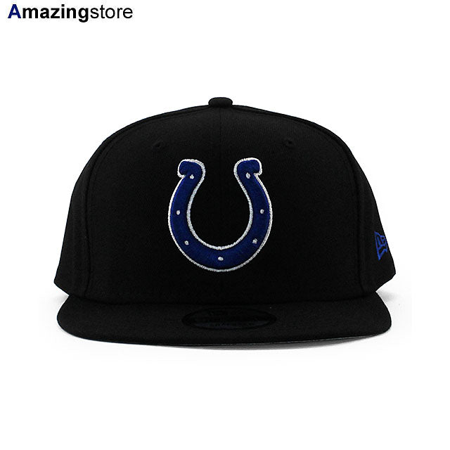 ニューエラ キャップ 9FIFTY インディアナポリス コルツ NFL TEAM BASIC SNAPBACK CAP BLACK