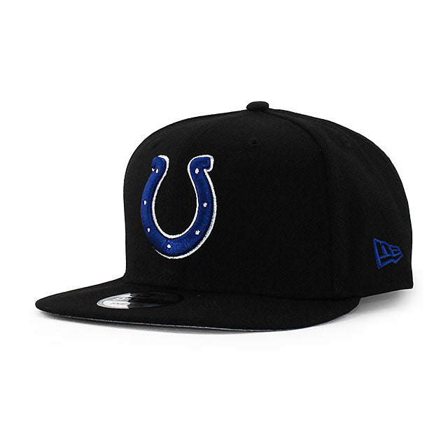 ニューエラ キャップ 9FIFTY インディアナポリス コルツ NFL TEAM BASIC SNAPBACK CAP BLACK