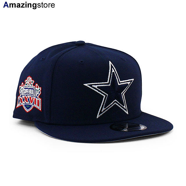 ニューエラ キャップ 9FIFTY ダラス カウボーイズ NFL SUPER BOWL XXVII SNAPBACK CAP NAVY