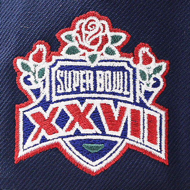 ニューエラ キャップ 9FIFTY ダラス カウボーイズ NFL SUPER BOWL XXVII SNAPBACK CAP NAVY