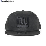 ニューエラ キャップ 9FIFTY ニューヨーク ジャイアンツ NFL TEAM BASIC SNAPBACK CAP BLACKOUT