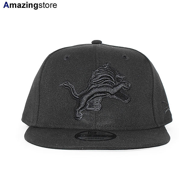 ニューエラ キャップ 9FIFTY デトロイト ライオンズ NFL TEAM BASIC SNAPBACK CAP BLACKOUT