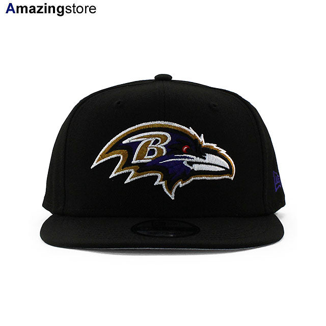 ニューエラ キャップ 9FIFTY ボルチモア レイブンズ NFL TEAM BASIC SNAPBACK CAP BLACK