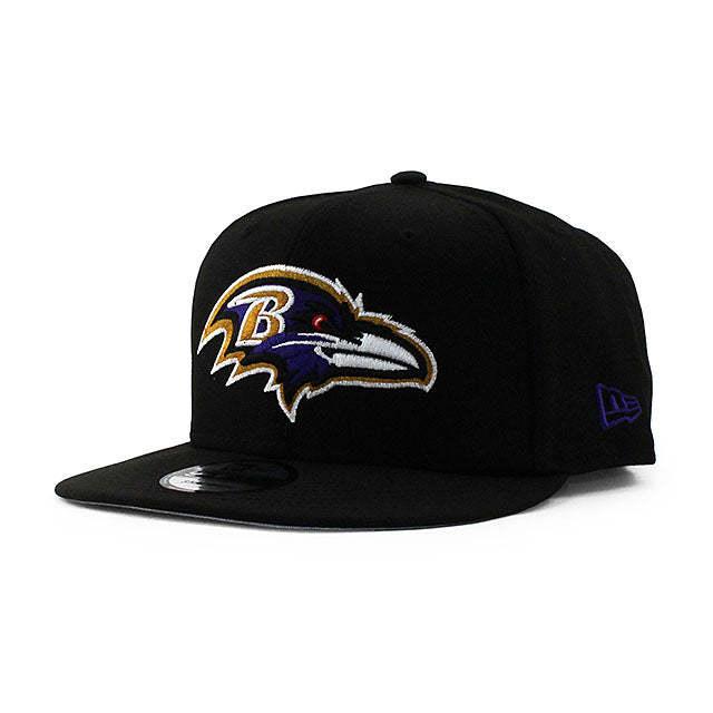 ニューエラ キャップ 9FIFTY ボルチモア レイブンズ NFL TEAM BASIC SNAPBACK CAP BLACK