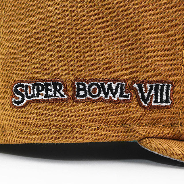 ニューエラ キャップ 9FIFTY マイアミ ドルフィンズ NFL SUPER BOWL VIII SNAPBACK CAP TAN