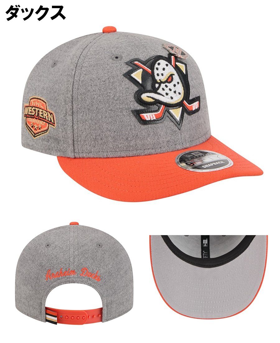 海外取寄 ニューエラ キャップ LP 9FIFTY NHL WOOL PINS LOW PROFILE SNAPBACK CAP NEW ERA スナップバックキャップ