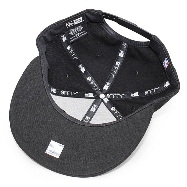 ニューエラ キャップ 9FIFTY オクラホマシティ サンダー NBA TEAM BASIC SNAPBACK CAP BLACK