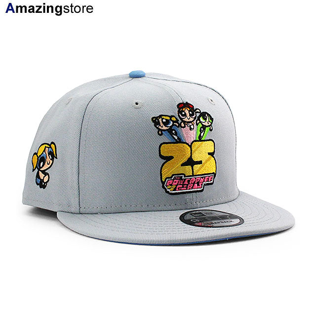 ニューエラ キャップ 9FIFTY パワーパフガールズ BUBBLES SNAPBACK GREY