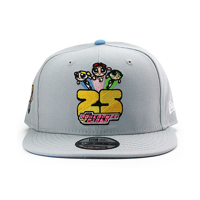 ニューエラ キャップ 9FIFTY パワーパフガールズ BUBBLES SNAPBACK GREY