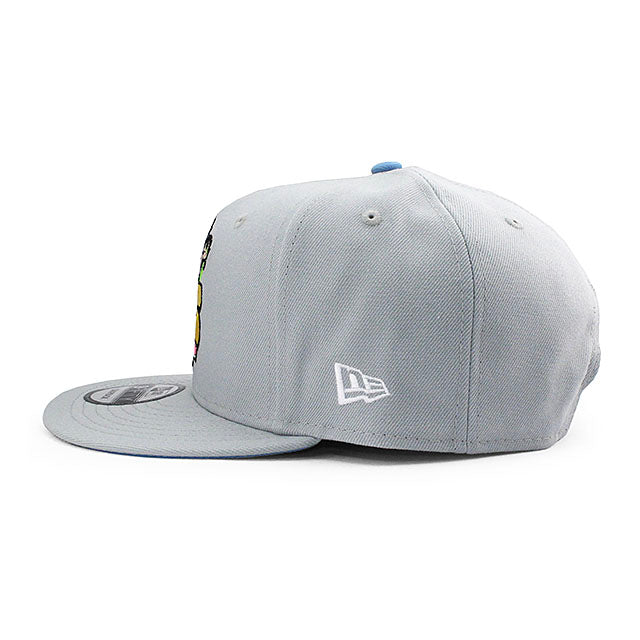 ニューエラ キャップ 9FIFTY パワーパフガールズ BUBBLES SNAPBACK GREY