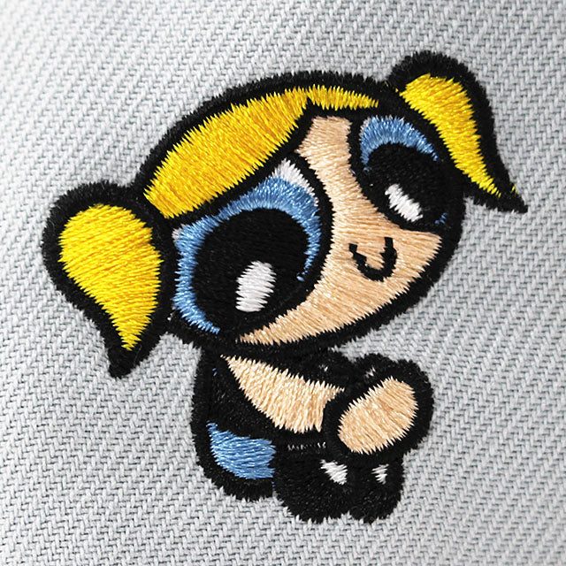 ニューエラ キャップ 9FIFTY パワーパフガールズ BUBBLES SNAPBACK GREY