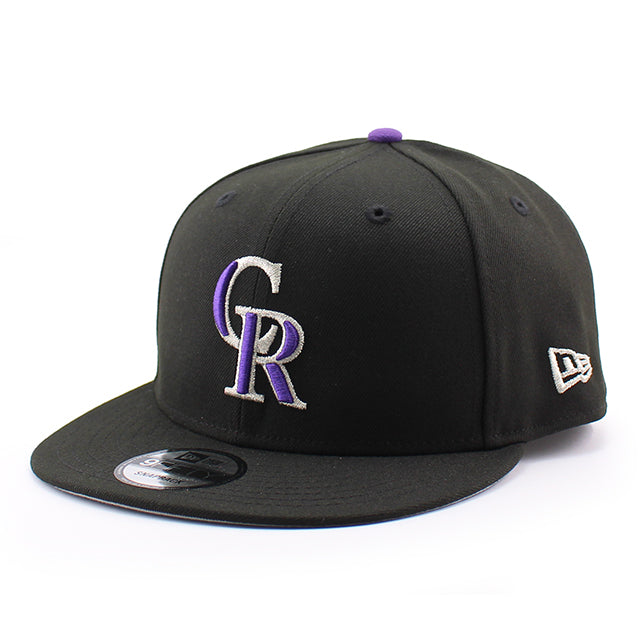 ニューエラ キャップ 9FIFTY スナップバック コロラド ロッキーズ MLB TEAM COLOR SNAPBACK BLACK