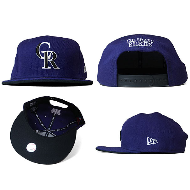 ニューエラ 9FIFTY コロラド ロッキーズ REPLICA ALTERNATE-2 SNAPBACK CAP PURPLE NEW ERA COLORADO ROCKIES