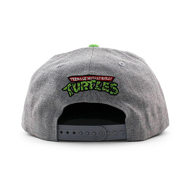 ニューエラ キャップ 9FIFTY ティーンエイジ ミュータント ニンジャ タートルズ FACES SNAPBACK CAP H GREY