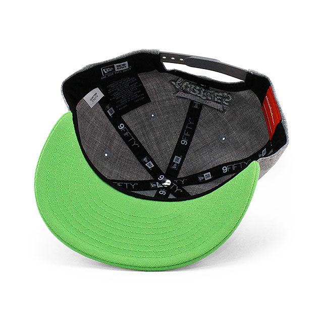 ニューエラ キャップ 9FIFTY ティーンエイジ ミュータント ニンジャ タートルズ FACES SNAPBACK CAP H GREY