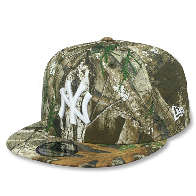 ニューエラ キャップ 9FIFTY スナップバック ニューヨーク ヤンキース MLB TEAM BASIC SNAPBACK CAP REALTREE CAMO