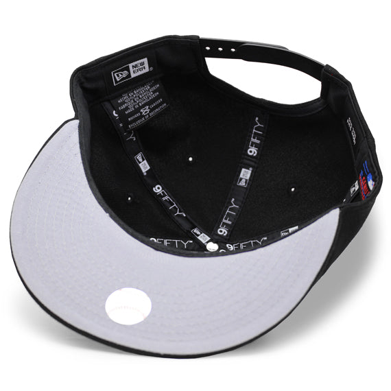ニューエラ キャップ 9FIFTY ボルチモア オリオールズ MLB TEAM BASIC SNAPBACK CAP BLACKOUT