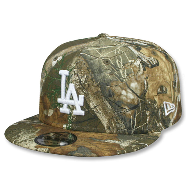 ニューエラ キャップ 9FIFTY スナップバック ロサンゼルス ドジャース MLB TEAM BASIC SNAPBACK CAP REALTREE CAMO