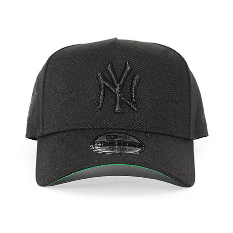 ニューエラ キャップ 9FORTY ニューヨーク ヤンキース MLB 1999 WORLD SERIES KELLY GREEN BOTTOM A-FRAME SNAPBACK CAP BLACKOUT