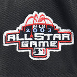 EU限定 ニューエラ キャップ 9FORTY シカゴ ホワイトソックス MLB 2003 ALL STAR GAME GREY BOTTOM A-FRAME SNAPBACK CAP BLACK