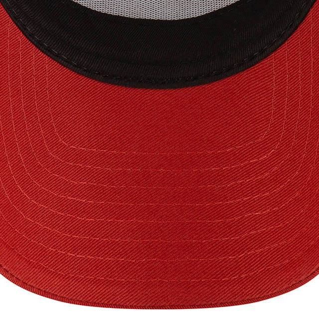 ニューエラ メッシュキャップ 9FORTY FISHING PATCH A-FRAME TRUCKER MESH CAP RED