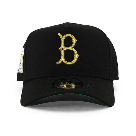 ニューエラ キャップ 9FORTY ブルックリン ドジャース MLB JACKIE ROBINSON 75 YEARS KELLY BOTTOM A-FRAME SNAPBACK CAP BLACK