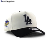 ニューエラ キャップ 9FORTY ロサンゼルス ドジャース MLB 100TH ANNIVERSARY GREY BOTTOM A-FRAME SNAPBACK CAP CREAM